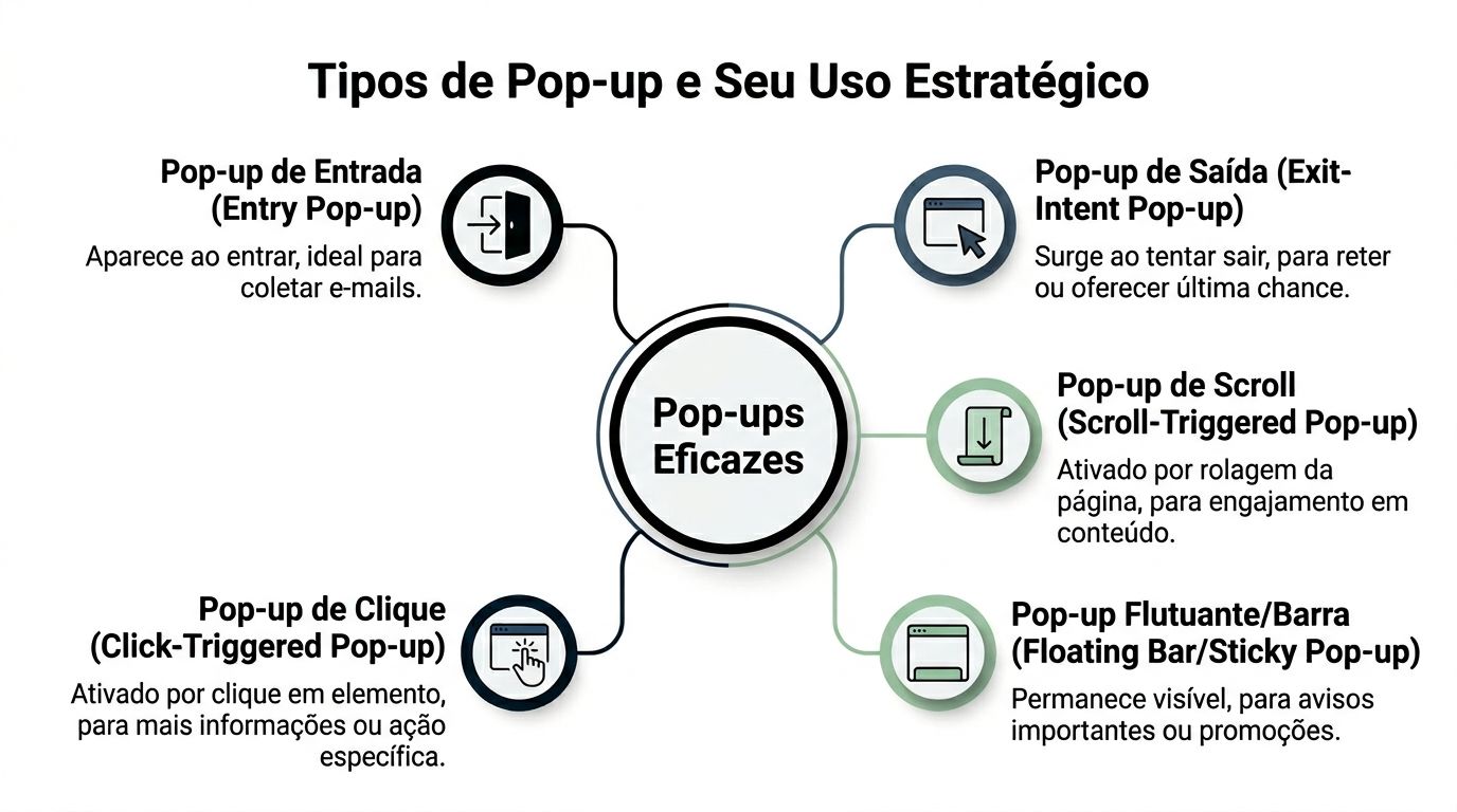 Pop-ups eficazes – Guia completo de tipos e estratégias para vendas