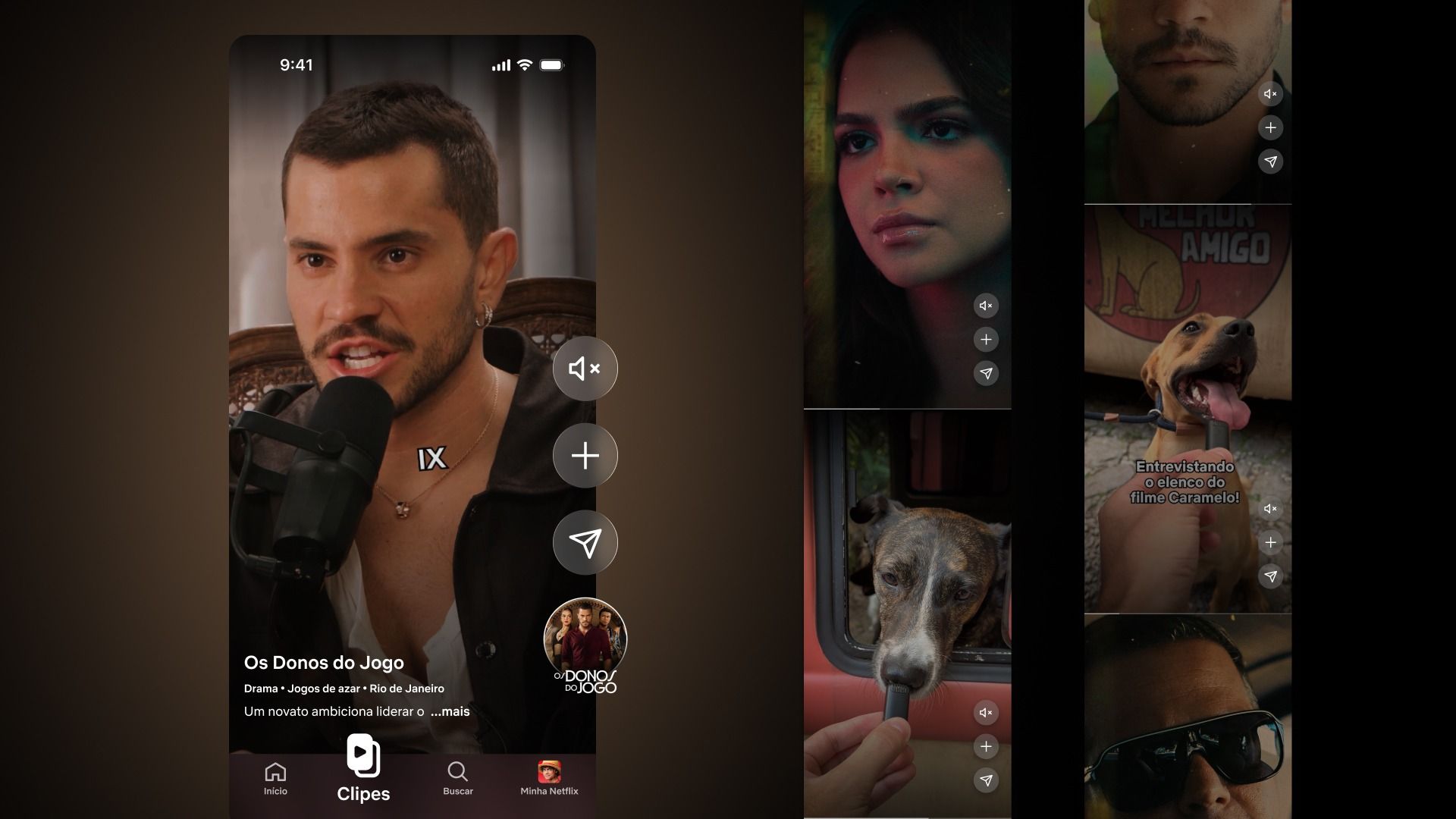 Netflix aposta em feed vertical de vídeos para transformar navegação mobile