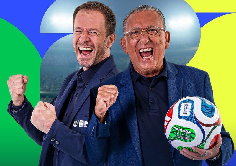 SBT celebra retorno à Copa do Mundo de 2026 e escala Galvão Bueno e Tiago Leifert